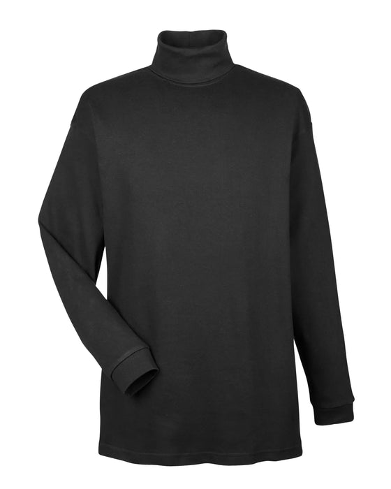 8516 UltraClub Adult Egyptian Interlock Long-Sleeve Turtleneck