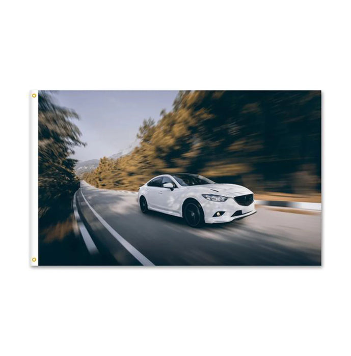 Custom Header Flags 2’ x 3’