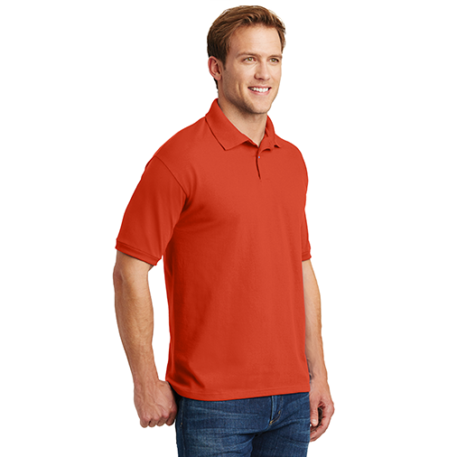 054X Hanes® EcoSmart® Jersey Knit Sport Shirt