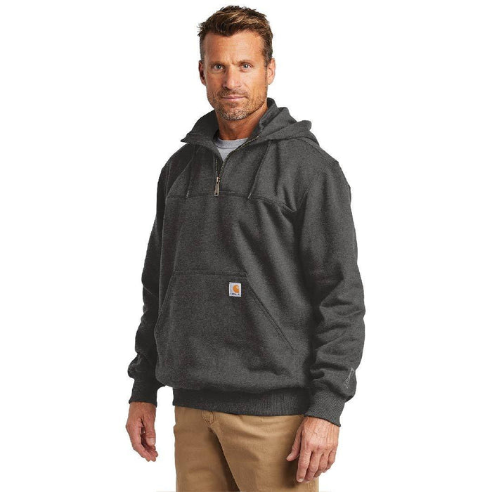 CT100617 Carhartt ® Rain Defender ® Paxton Heavyweight Hooded Zip Mock Sweatshirt