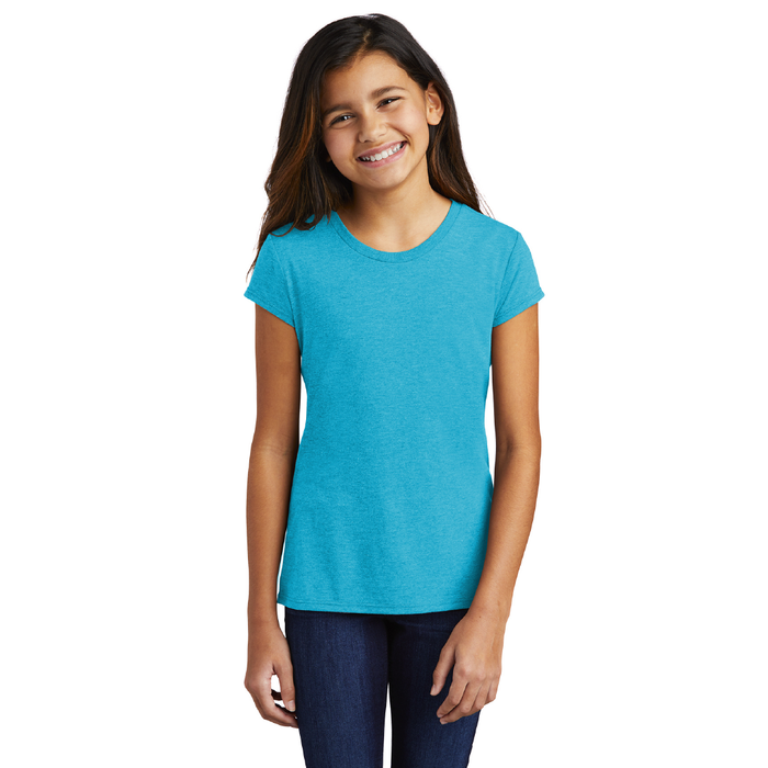 DT130YG District ® Girls Perfect Tri ® Tee
