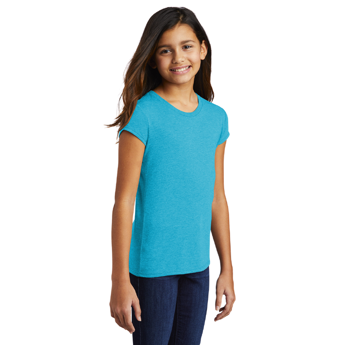 DT130YG District ® Girls Perfect Tri ® Tee