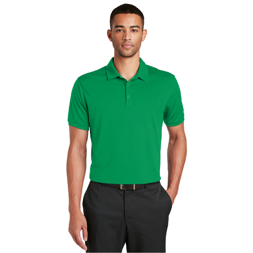 Nike Dri-FIT polo with moisture management technology