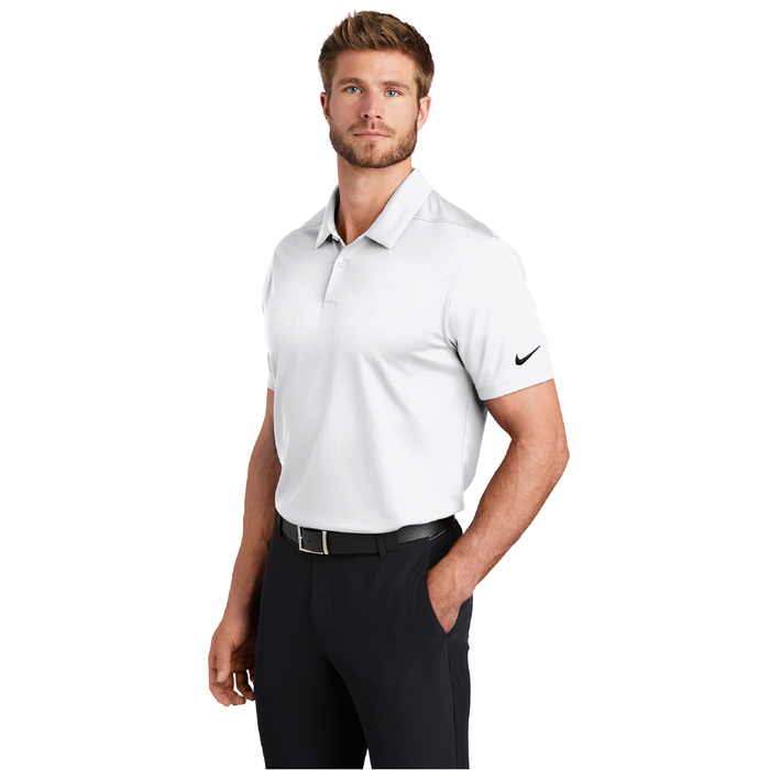 NKBV6042 Nike Polo with dyed-to-match buttons for uniform wear