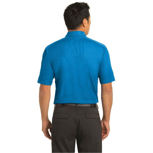 Professional wearing Nike Dri-FIT Polo from Davie