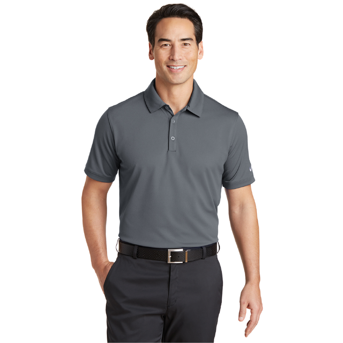 746099 Nike Dri-FIT Solid Icon Pique Modern Fit Polo