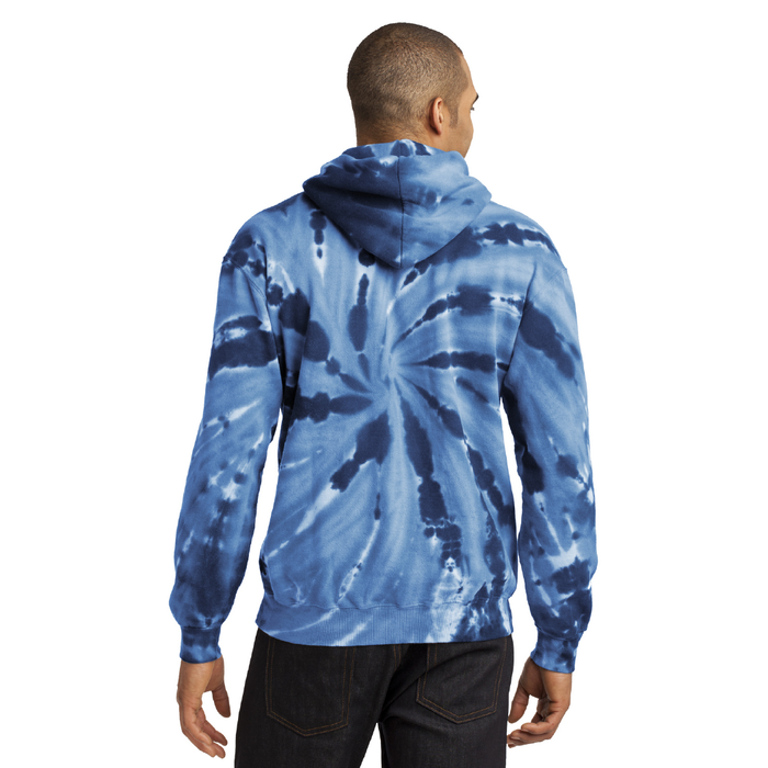 PC146 Port & Company® Tie-Dye Pullover Hooded Sweatshirt