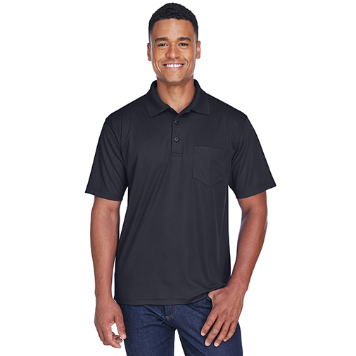 8210P UltraClub Adult Cool & Dry Mesh Piqué Polo with Pocket