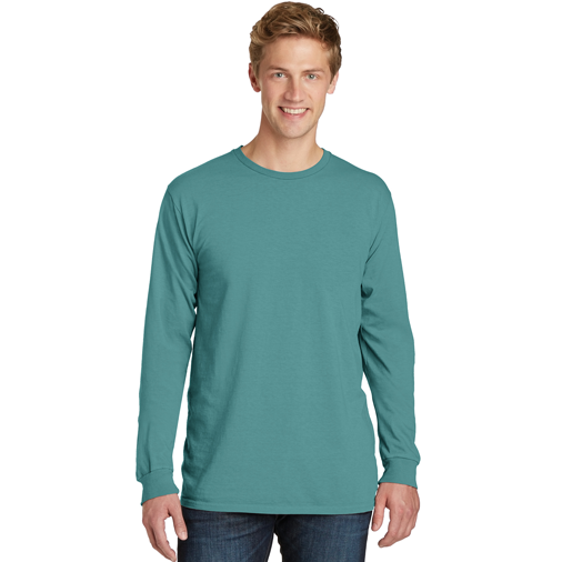 PC099LS Port & Company® Pigment-Dyed Long Sleeve Tee