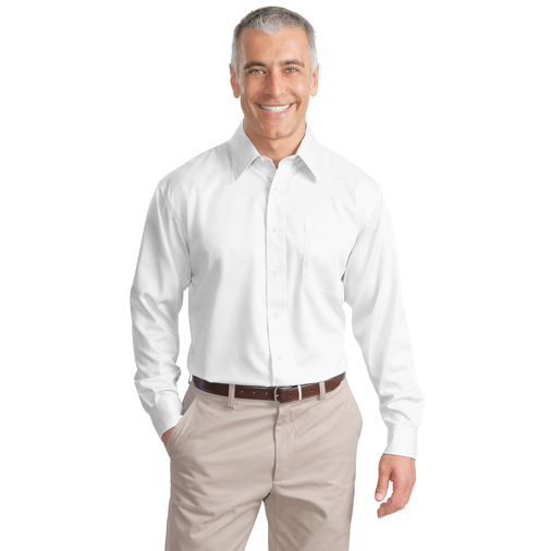 TLS638 Port Authority® Tall Non-Iron Twill Shirt