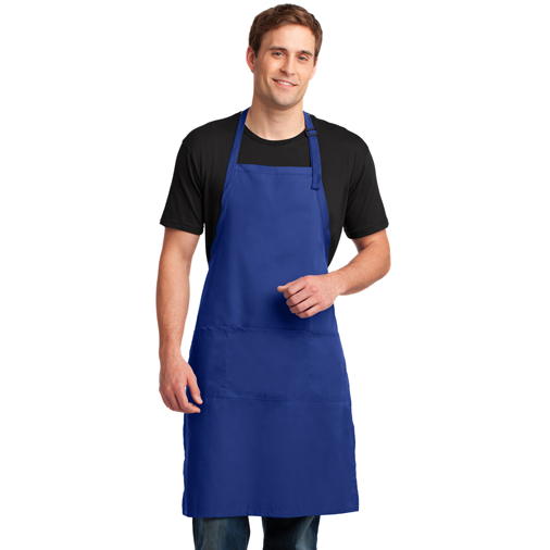 A700 Port Authority® Easy Care Extra Long Bib Apron with Stain Release