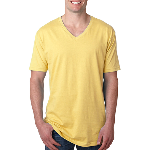 N3200 Next Level Men's Cotton V-Neck T-Shirt