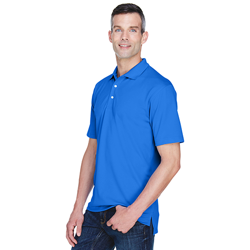 8445 Prime UltraClub Men's Cool & Dry Stain-Release Performance Polo