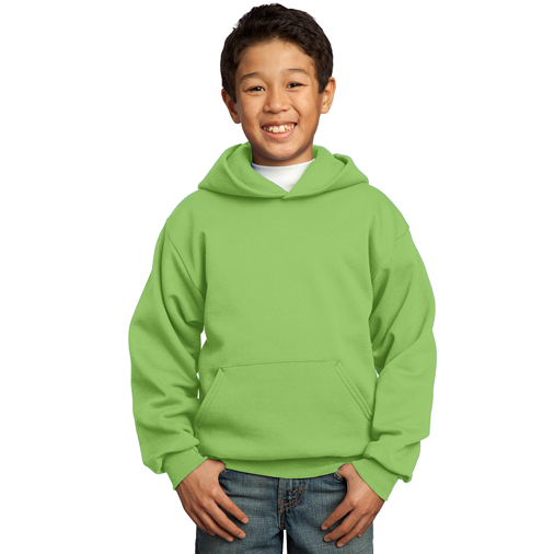 PC90YH Port & Company® - Youth Core Fleece Pullover Hooded Sweatshirt