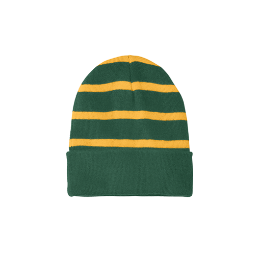 STC31 Sport-Tek® Striped Beanie with Solid Band