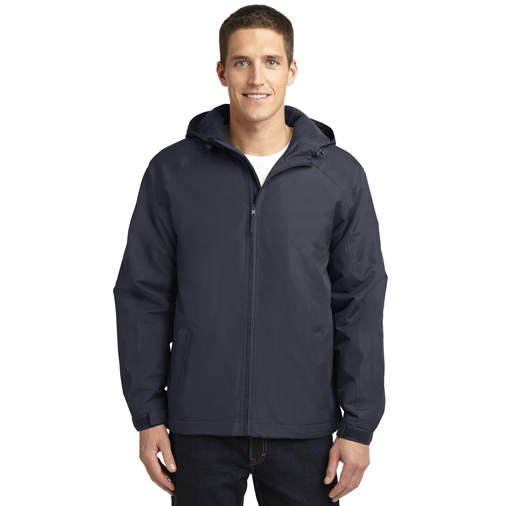 J327 Port Authority® Hooded Charger Jacket