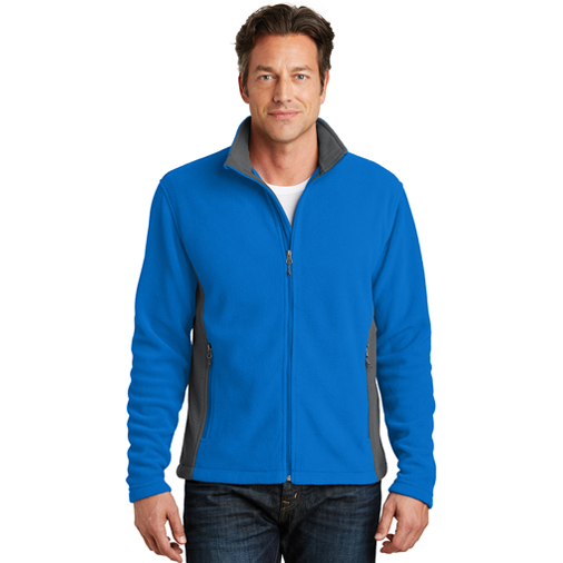 F216 Port Authority® Colorblock Value Fleece Jacket
