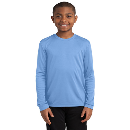 YST350LS Sport-Tek® Youth Long Sleeve PosiCharge® Competitor™ Tee