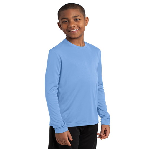 YST350LS Sport-Tek® Youth Long Sleeve PosiCharge® Competitor™ Tee