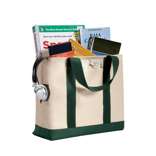 B400 Port Authority® - Two-Tone Shopping Tote
