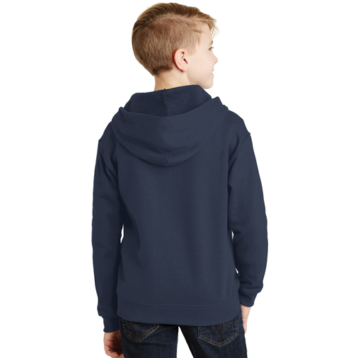 993B JERZEES® - Youth NuBlend® Full-Zip Hooded Sweatshirt