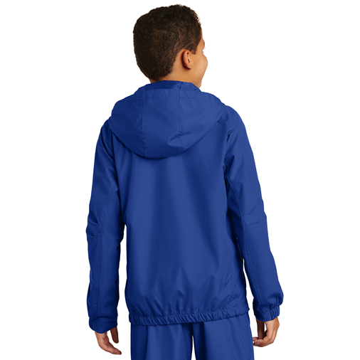 YST73 Sport-Tek® Youth Hooded Raglan Jacket