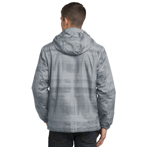 J320 Port Authority® Brushstroke Print Insulated Jacket