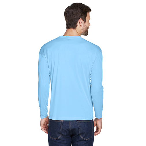 8422 Prime UltraClub Adult Cool & Dry Sport Long-Sleeve Performance Interlock T-Shirt