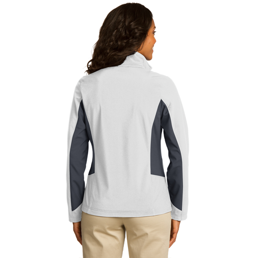 L318 Port Authority® Ladies Core Colorblock Soft Shell Jacket