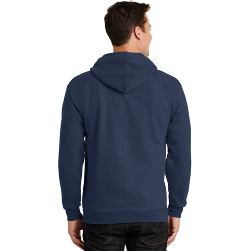 PC90ZH Port & Company® - Essential Fleece Full-Zip Hooded Sweatshirt