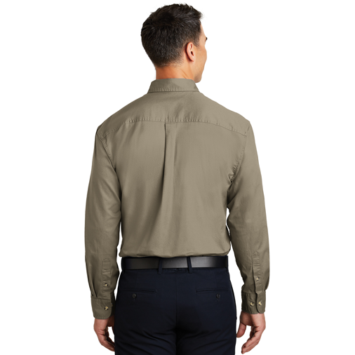 S600T Port Authority® Long Sleeve Twill Shirt