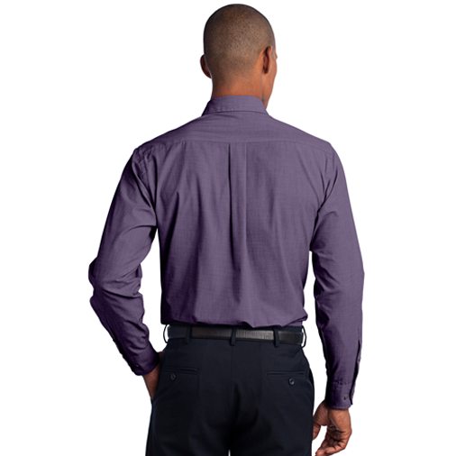 TLS640 Port Authority® Tall Crosshatch Easy Care Shirt