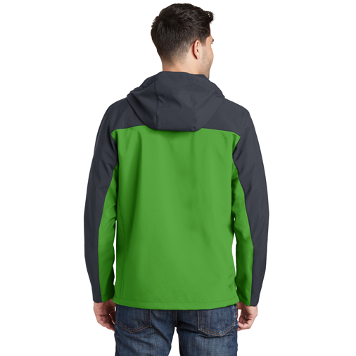 J335 Port Authority® Hooded Core Soft Shell Jacket