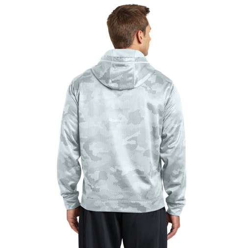 ST240 Sport-Tek® Sport-Wick® CamoHex Fleece Hooded Pullover