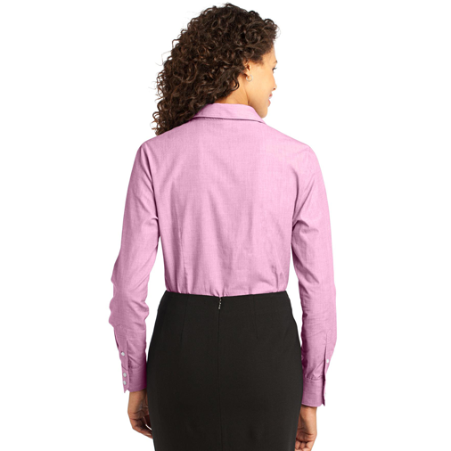 L640 Port Authority® Ladies Crosshatch Easy Care Shirt