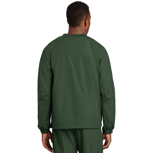 JST72 Sport-Tek® V-Neck Raglan Wind Shirt