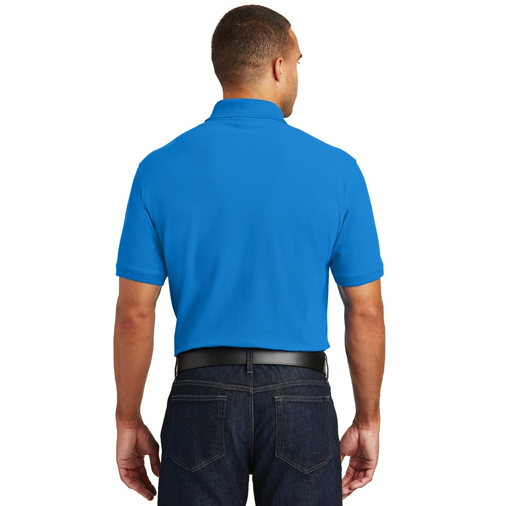 Durable cotton/poly blend K100 polo for everyday wear