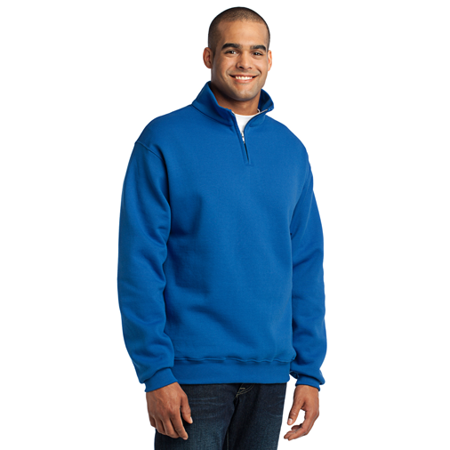 995M JERZEES® - NuBlend® 1/4-Zip Cadet Collar Sweatshirt