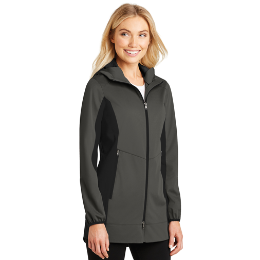 L719 Port Authority® Ladies Active Hooded Soft Shell Jacket