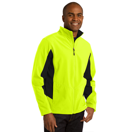 J318 Port Authority® Core Colorblock Soft Shell Jacket
