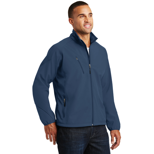 J705 Port Authority® Textured Soft Shell Jacket