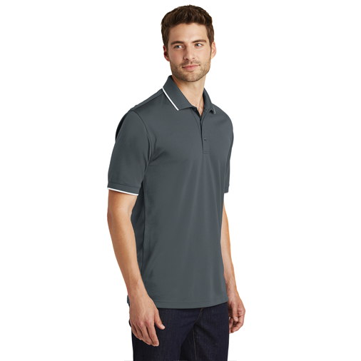 K111 Port Authority® Dry Zone® UV Micro-Mesh Tipped Polo