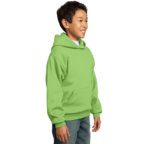 Port & Company Youth Core Fleece Full-Zip Hooded Sweatshirt, Product