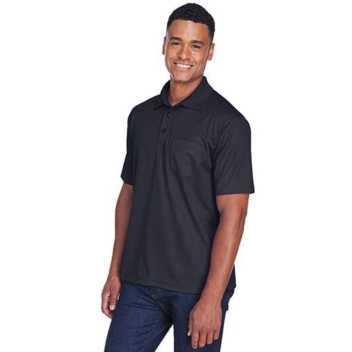8210P UltraClub Adult Cool & Dry Mesh Piqué Polo with Pocket