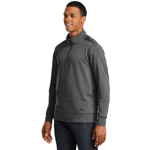 NEA512 New Era® Tri-Blend Fleece 1/4-Zip Pullover