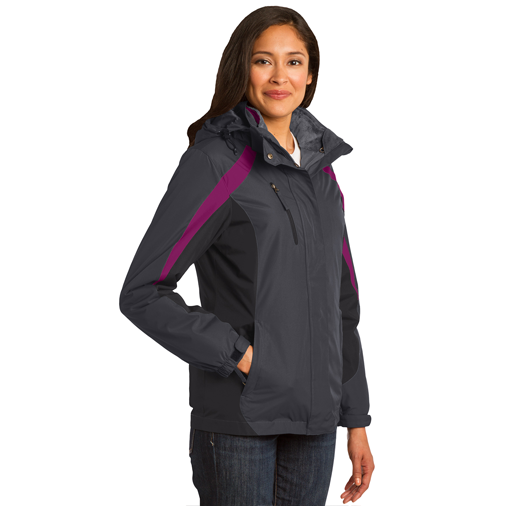 L321 Port Authority® Ladies Colorblock 3-in-1 Jacket