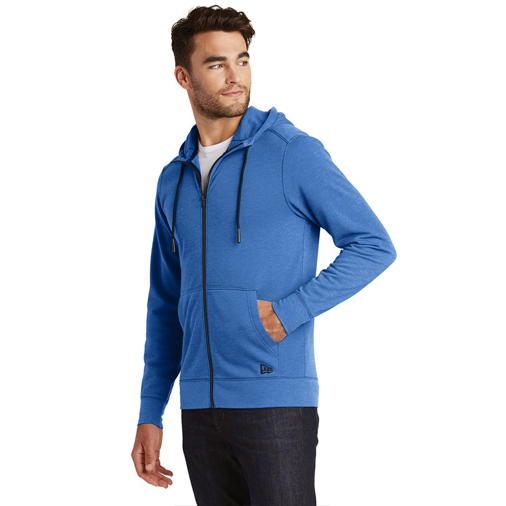 NEA511 New Era® Tri-Blend Fleece Full-Zip Hoodie