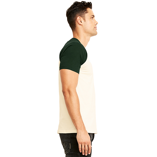 N3650 Next Level Unisex Raglan Short-Sleeve T-Shirt