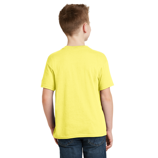 5370 Hanes® - Youth EcoSmart® 50/50 Cotton/Poly T-Shirt