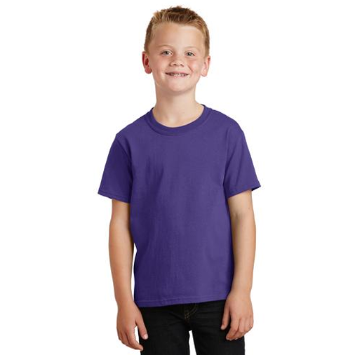 PC54Y Port & Company® - Youth Core Cotton Tee